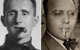 Bertolt Brecht, Kurt Weill and Hanns Eisler