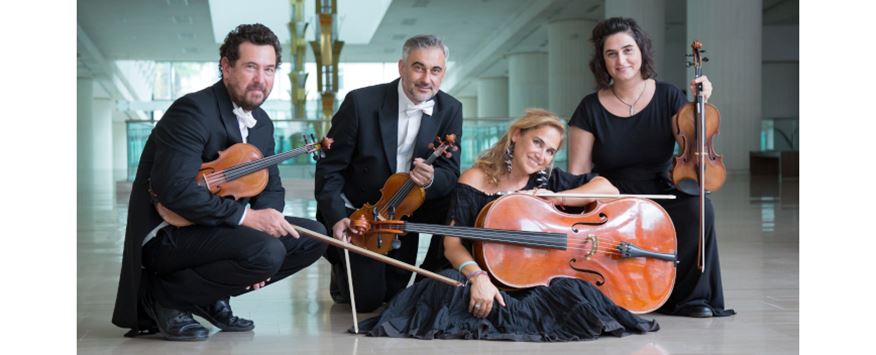 the String quartet τετArt-on in the Acropolis Museum
